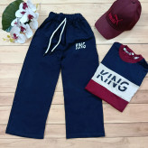 تیشرت شلوار نوجوان king