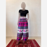 شلوار نخ طرح اندونزیt8034