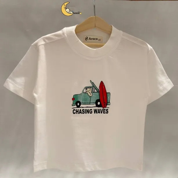 تیشرت تک پسرانه و دخترانه طرح دار نخ پنبه مناسب 2 تا 6 سال