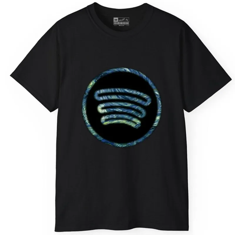 تیشرت آستین کوتاه مردانه طرح اسپاتیفای ونگوک مدل 801