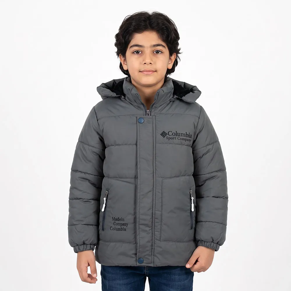 کاپشن پسرانه سیلیکونی آستر خز کلمبیا