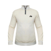 هودی نیم زیپ مردانه دورس اسپان طرح Nike Air کرم سایزبندی L XL 2XL