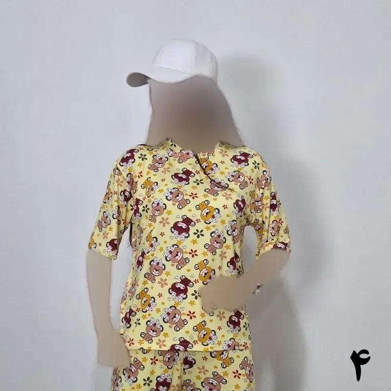 تیشرت گیاهی وارداتی زنانه سایز 1 و 2