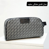 کیف دستی مردانه چرم صنعتی ضخیم دو خانه بند دستی