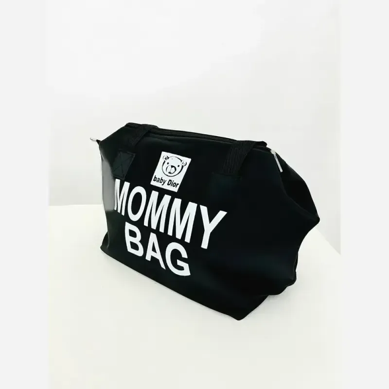 کیف مامی بگ بزرگ مشکی جادار با جنس نانسی
