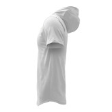 ست تی شرت و شلوار مردانه مدل nie پنبه یکرو نخ آستین کوتاه کلاه دار