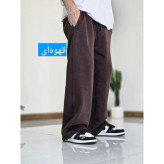 شلوار اسلش جاگر بگ دمپا گت دار دورس سه نخ اسپرت سایز بزرگ
