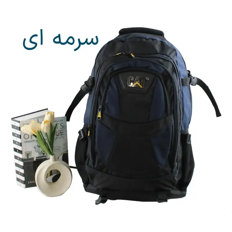 کوله پشتی پارچه ای چند جیب مناسب مدرسه دانشگاه مسافرت و ورزش
