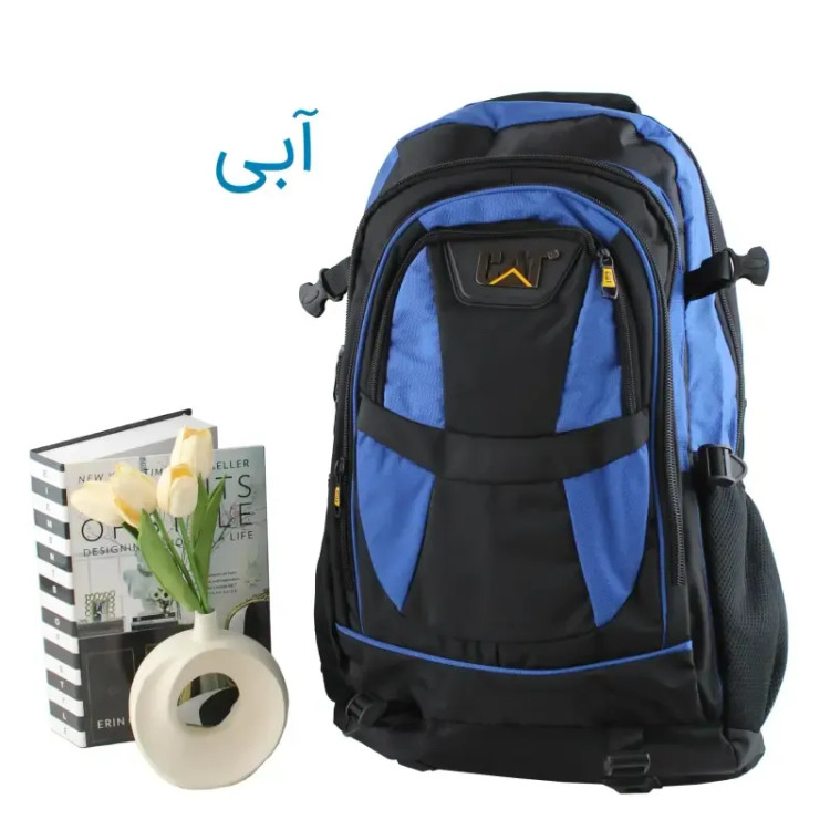 کوله پشتی پارچه ای چند جیب مناسب مدرسه دانشگاه مسافرت و ورزش
